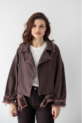 Куртка джинсова жіноча